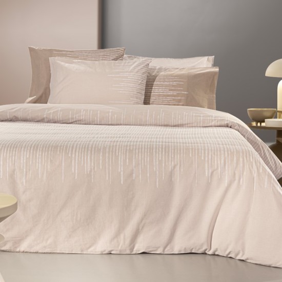 ΣΕΤ ΣΕΝΤΟΝΙΑ GUY LAROCHE ESTELLA NATURAL ΥΠΕΡΔΙΠΛΑ (2.40Χ2.65)
