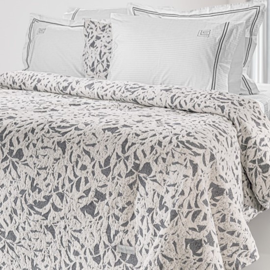 ΚΟΥΒΕΡΤΑ GUY LAROCHE PORTOBELLO SMOKE KING SIZE (2.60X2.50)