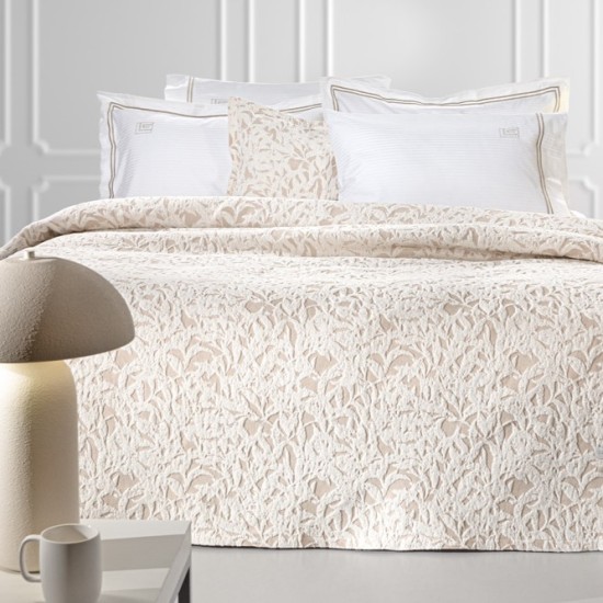 ΚΟΥΒΕΡΤΑ GUY LAROCHE PORTOBELLO NATURAL KING SIZE (2.60X2.50)
